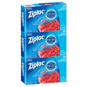 Easy Open Medium Freezer Bags